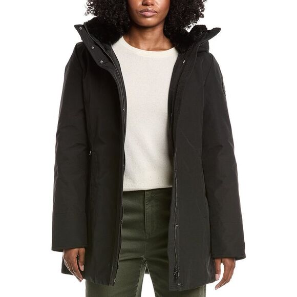 Woolrich WomensBoulder Down Parka Black